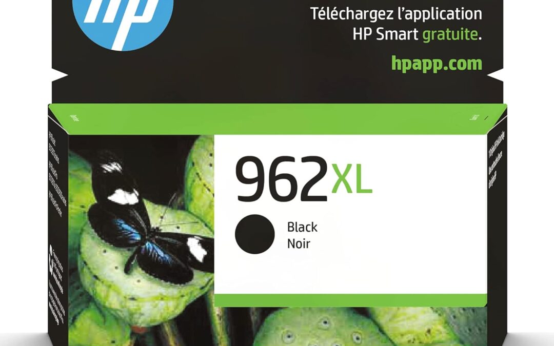 HP 962XL HP HP ink cartridge | Work with HP Officejet 9010 Series, HP Officejet Pro 9010, 9020 series | Eligible for instant ink | 3Ja03an