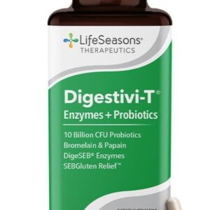 Digesti -t - Digestive enzymes and probiotic supplement - supports the intestinal microbiome and healthy immune function - relieves bloating and digestion discomfort - 90 capsules