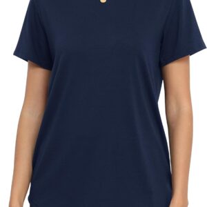 Primoda women in bulk shirts with short sleeves relaxed