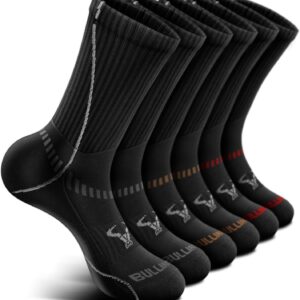 Athletic socks for men buniant men, pampered compression sports team socks for men outdoors in hiking hiking.