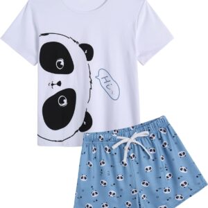 Pays Salen Set For Women Cute Pjs Summer Summer in short sleeves