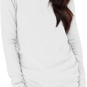 T-shirts with long sleeves for free freedoms, crewneck womens with long lanca