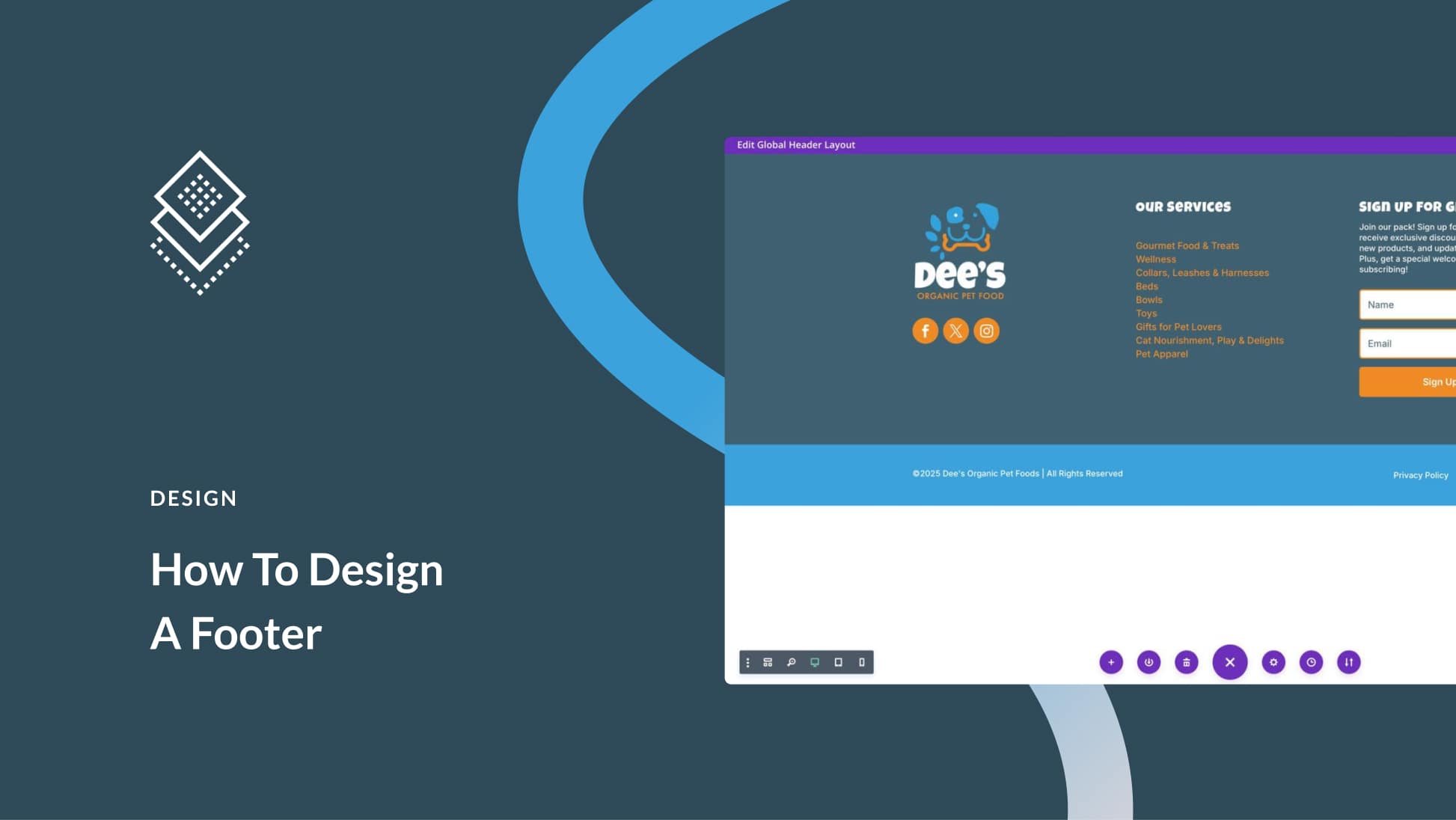 How To Design A Footer (2025 Tutorial)