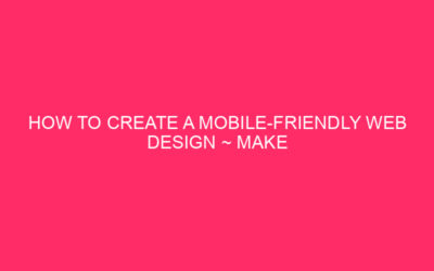 How to create a mobile phone design ~ make your …