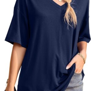 Iandroiy Tops with short sleeves for women