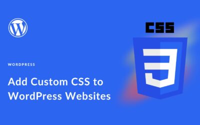 How to add personalized CSS to WordPress & Design as a professional