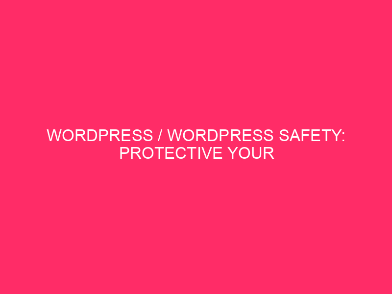 Sicurezza WordPress / WordPress: protettiva il tuo sito Web del Tennessee dagli assalti ...

