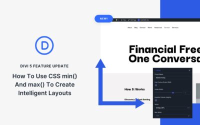 Using Min () and Max () in Divi 5 to create intelligent layouts