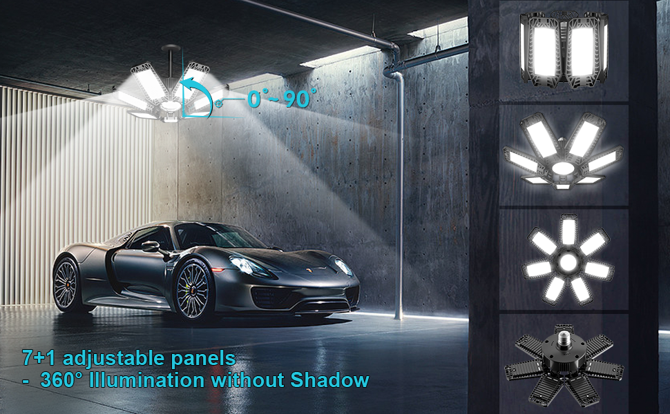 led screw in garage lights