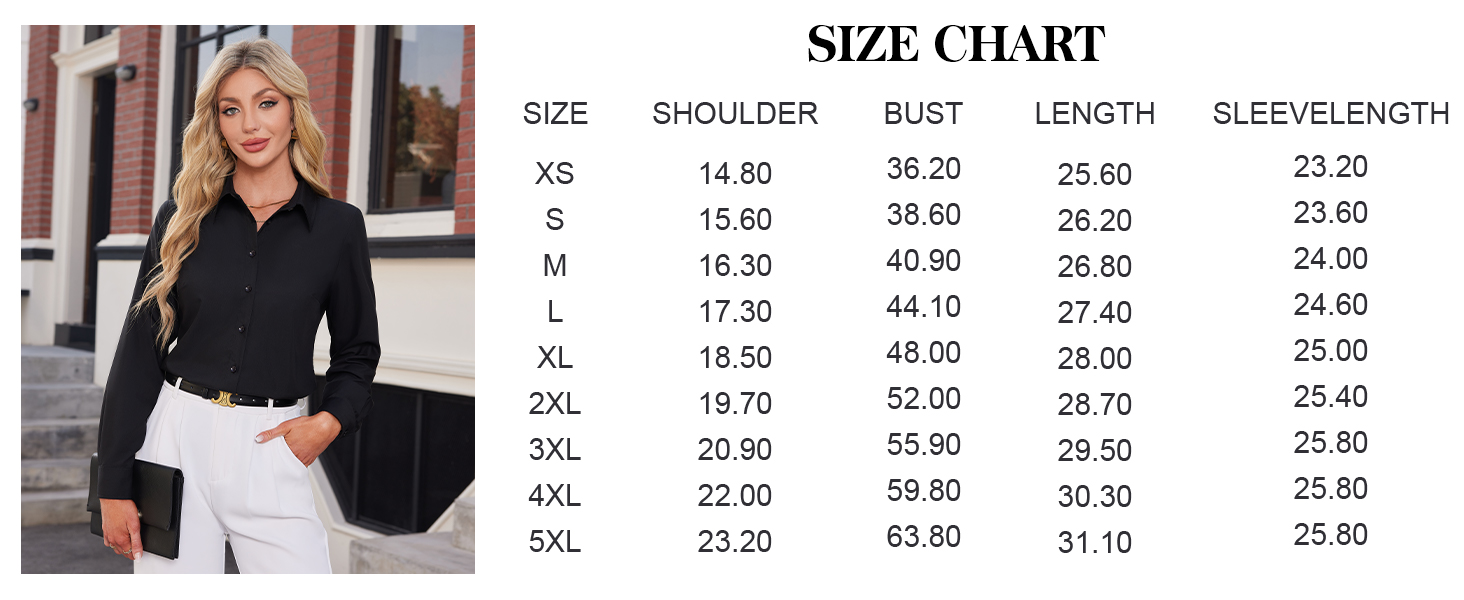 Long Sleeve Button Down Dressy Shirts