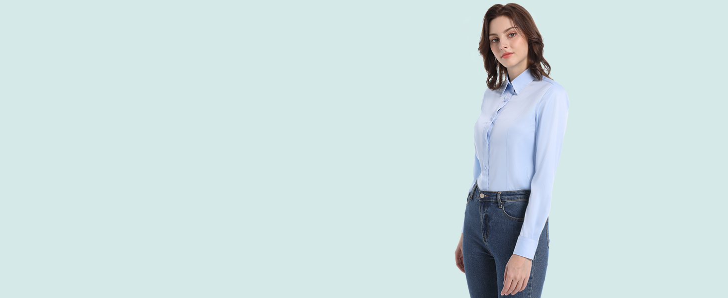 blouses & button-down shirts