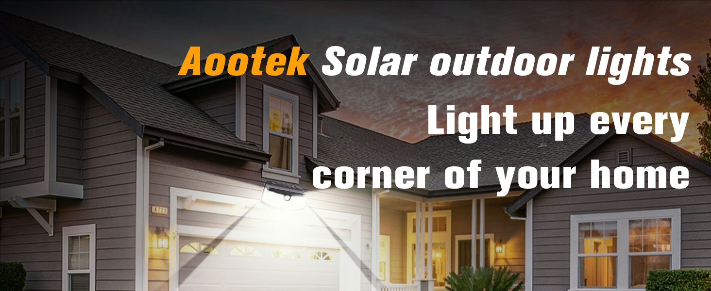 solar exterior lights