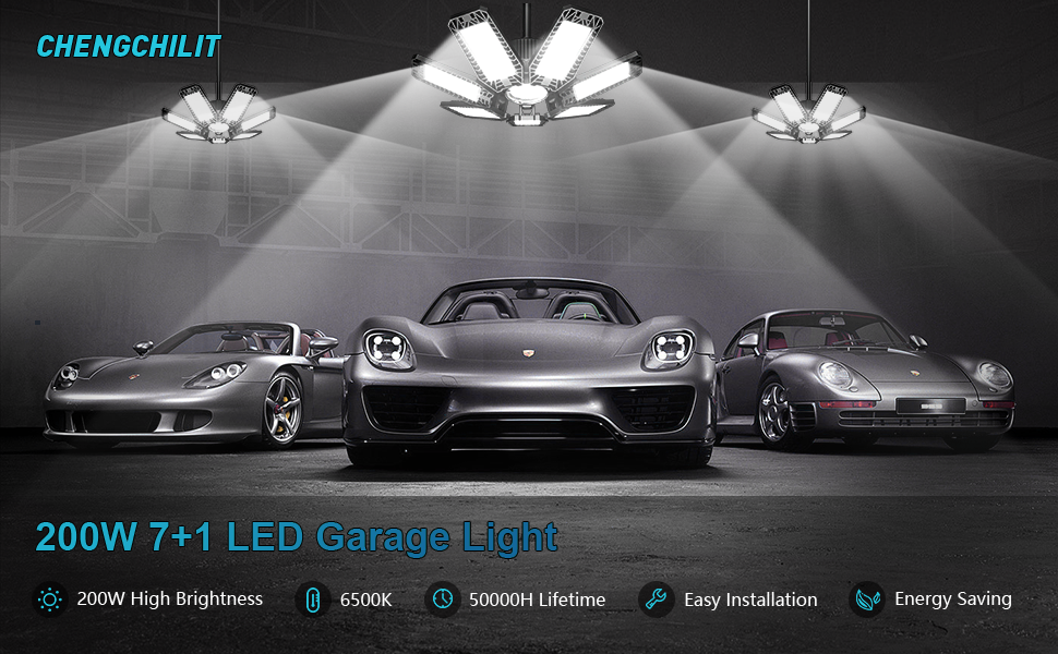 led garage ceiling lights