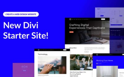 New Web Design Starter Site for Divi (Quick Install)