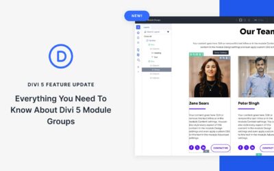 Tutto ciò che devi sapere sui gruppi di moduli Divi 5