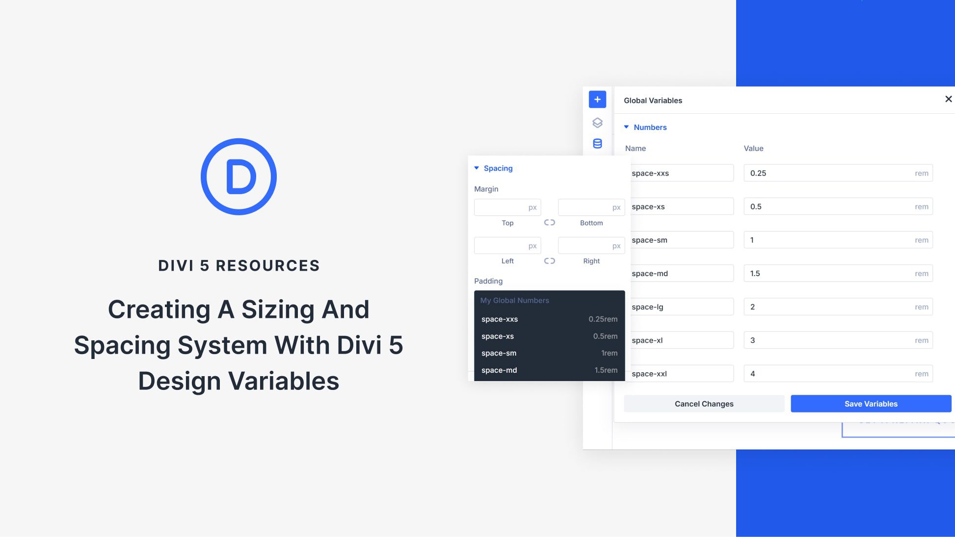 Creating A Sizing And Spacing System With Divi 5 Design Variables