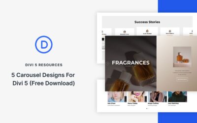 5 Design of rides for Divi 5 (Free Download)