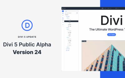 Divi 5 Public Alpha 24: All Beta Blockers Complete