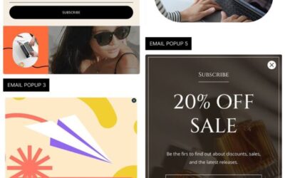 6 Popup of E -mail for Divi 5 (you get loose)