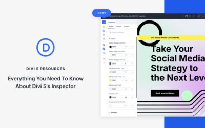 Everything you need to know about the Divi 5 inspector
