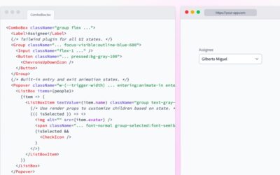 Find out how to sample React Aria Elements with TailwindCSS