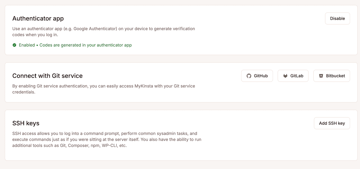 Flussi di lavoro di sicurezza WordPress su Kinsta: Informazioni sull'implementazione
