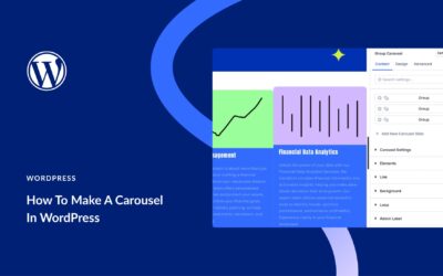 How To Create A Carousel In WordPress