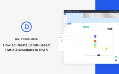 How to create scroll-based Lottie animations in Divi 5
