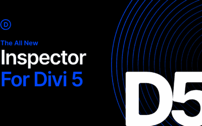 Presentation of the inspector for Divi 5