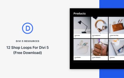 12 purchase loops for Divi 5 (free download)