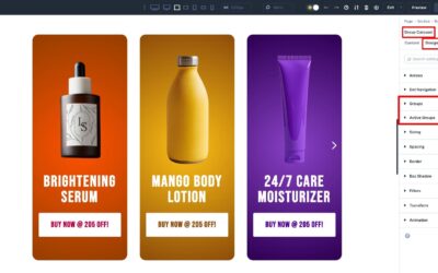4 nifty carousel transitions you can follow in Divi 5
