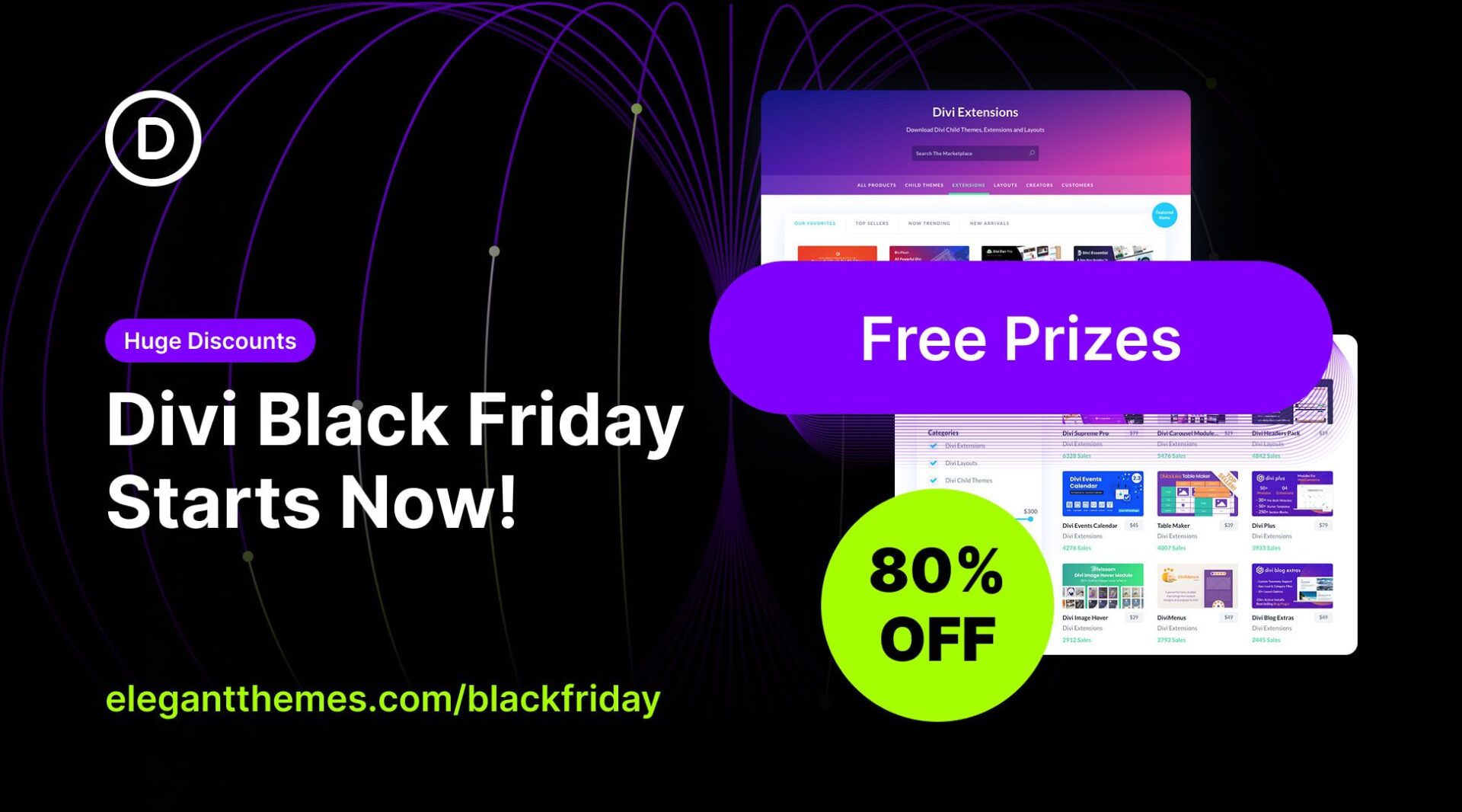 🎊🎉 Divi Black Friday sales start now! (Claim your free rewards)
