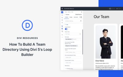 How To Build A Team Directory Using Divi 5’s Loop Builder