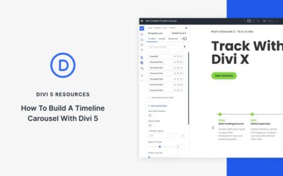 How To Build A Timeline Carousel With Divi 5