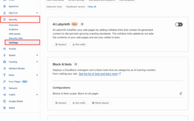 How to protect your WordPress website from unwanted bot site visitors with Cloudflare
