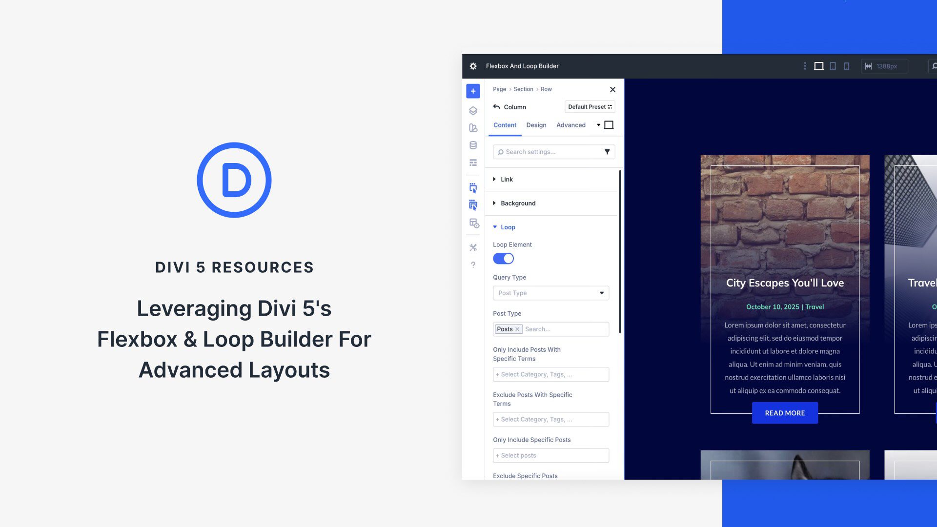 Leveraging Divi 5’s Flexbox & Loop Builder For Advanced Layouts