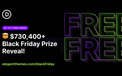 Over $730,400 Black Friday Prize Reveal! (11 free products per person)