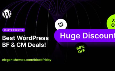 We Found The Best WordPress Black Friday & Cyber Monday Deals!