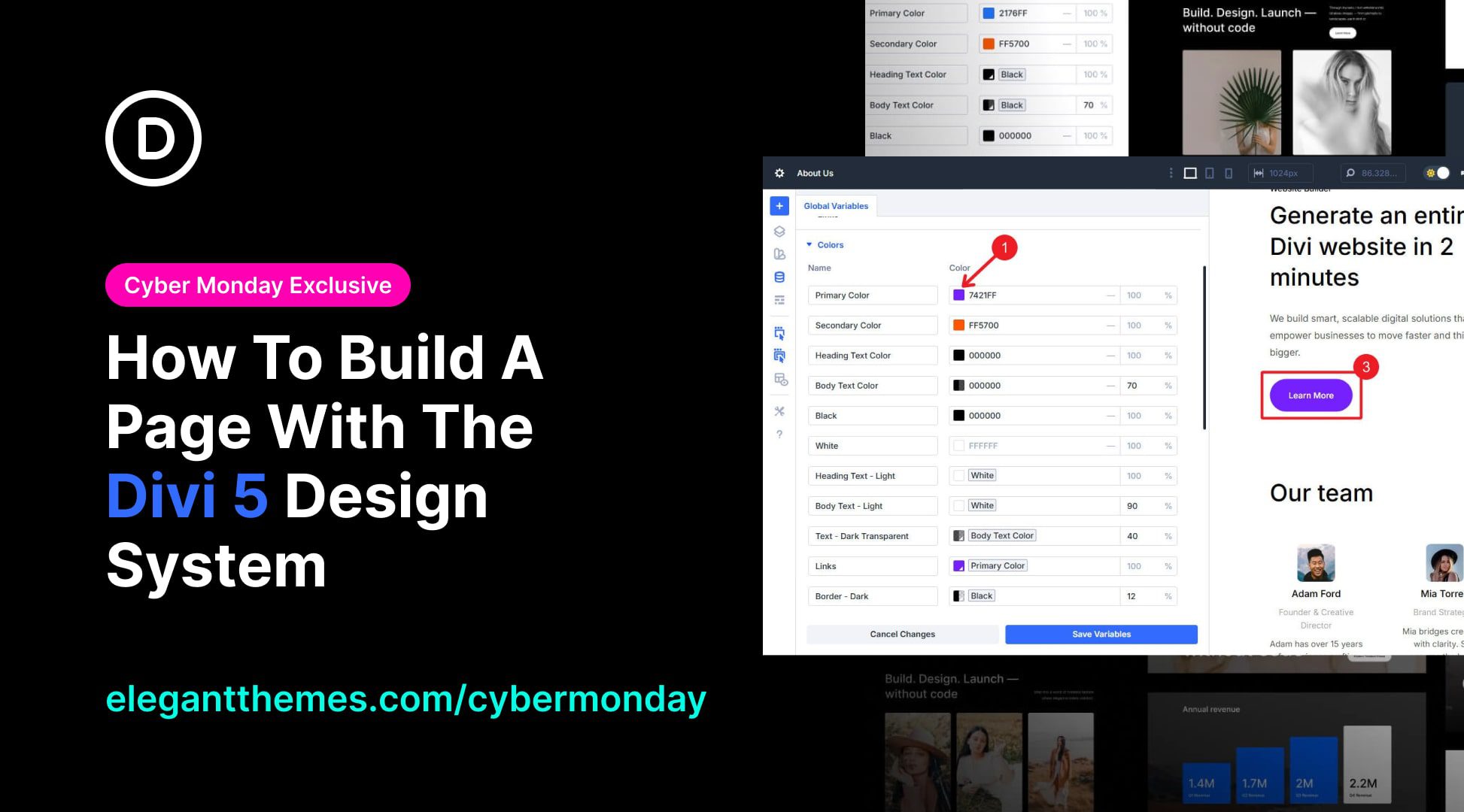How To Build A Page With The Divi 5 Design System (Cyber Monday Exclusive!)