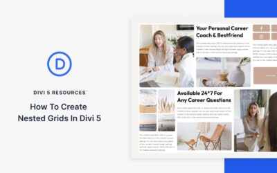 How to create nested grids in Divi 5