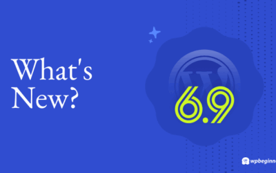 What’s new in WordPress 6.9? (Options and screens)